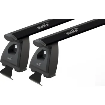 Příčníky Hakr Škoda Octavia IV hatchback 2020-2026 holá střecha, wing černé (alu tyče wing profile černé)