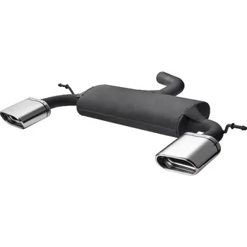 Výfuková trubka ULTER SPORT Sportovní výfuk AUDI A3 typ 8P 2003-2012,2x duplex koncovka oválná 145×75mm Vyberte motor: 1,6 TDi 66/77kW HATCHBACK