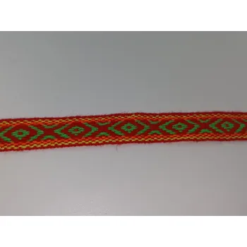 Opasek Pásek/lem (červený II, 1,5 cm, 1 m)