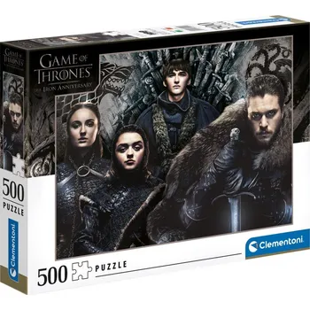 Puzzle Clementoni Hra o Trůny Rod Starků 500 dílků