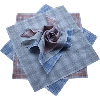 Látkový kapesník xcena Pánské bavlněné kapesníky 6ks nový typ A