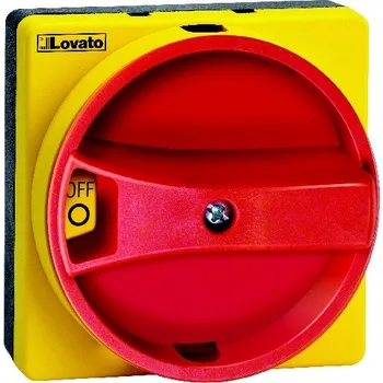 vypínač LOVATO Ovladač GAX61 žlutá/rudá GAX61
