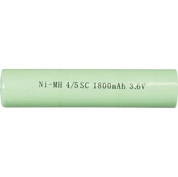 Článková baterie Akumulátor Emos 4/5 SC 3,6V - 1800mAh - Ni-MH - ke svítilně P4503