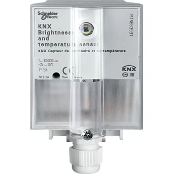 Jistič SCHNEIDER ELECTRIC SCHNEIDER Snímač MTN663991 KNX osvětlení a teploty MTN663991