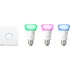 Žárovka Philips Hue Promo Starter Kit 9W E27 White and Color Ambiance