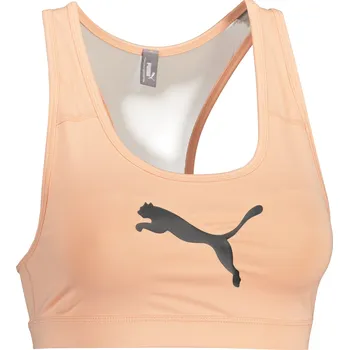 Dámská podprsenka PUMA MID IMPACT 4KEEPS BRA 520304-17 PEACH PARFAIT XS