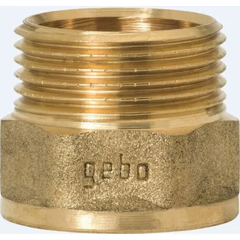 Fitinka GEBO Nátrubek redukovaný 1" x 1 1/4" M x F mosaz 246H-29BR free_store_pickup