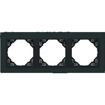 Elektrická zásuvka LOGUS90 Rámeček LOGUS troj šedá/šedá 90930 TSS 5603011592509