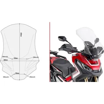 Motodíl GIVI D1156ST plexi Honda X-ADV 750 2017 - 2019