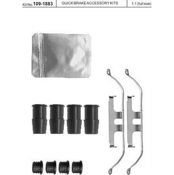 Brzdová destička Sada příslušenství brzdových destiček QUICK BRAKE