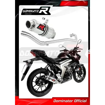 Výfuk pro motocykl Laděný výfuk DOMINATOR SUZUKI GSX-S 125 17-19 SVOD + KONCOVKA GP1