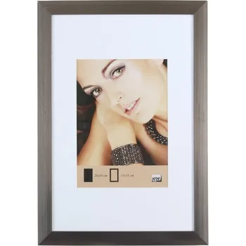 Rám na obraz Fotorámeček 21x29,7 DIN A4 LADY STYLE stahl kph