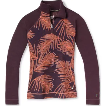 Dámské tričko Smartwool W Merino 250 BL Pattern 44287 Zip Boxed Barva: Růžová, Velikost: S