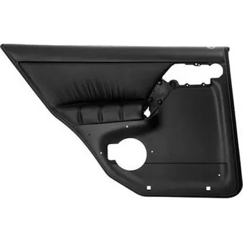 Tuning Volkswagen Černá kožená výplň zadních levých dveří pro Golf 3 - 4 dveře