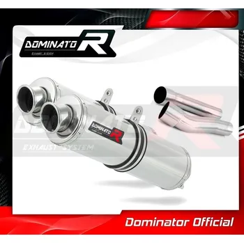 Výfuk pro motocykl Laděný výfuk DOMINATOR DUCATI MONSTER 600 93-02 KULATÉ KONCOVKY STANDART