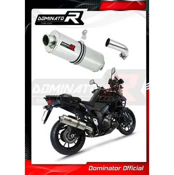 Výfuk pro motocykl Laděný výfuk DOMINATOR SUZUKI DL1000 V-STROM 20- KONCOVKA OVAL
