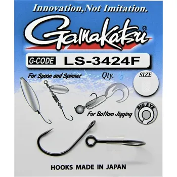Rybářský háček Háčky GAMAKATSU 3424F 8 (GAMAKATSU Woblerové jednoháčky LS-3423F 8)