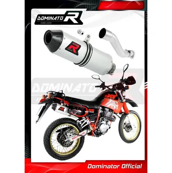 Výfuk pro motocykl Laděný výfuk DOMINATOR YAMAHA XT600 87-89 2KF 2NF OVALNA KONCOVKA MX2