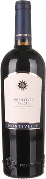 Víno Monteverde Primitivo 2019 0,75 l