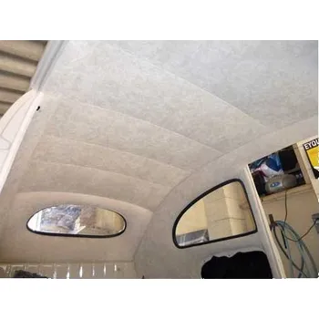 Čelenka Volkswagen Luxusní čelenka v barvě Ivory Mohair pro Beetle 53 -> 60