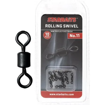 STARBAITS Obratlík - Rolling Swivel č.11 (10ks) (STARBAITS obratlík 01959)