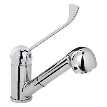 Vodovodní baterie Hendi 810255 Dřezová baterie s vytahovací sprchou