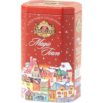 Čaj BASILUR Old Town Magic Town černý čaj 75 g