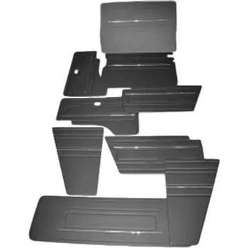 Tuning Luxusní panely dveří s manuálním ovládáním oken pro VOLKSWAGEN Transporter T25 (08 / 1985-07 / 1992) - Výběr barvy - 9 dílů