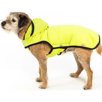 Obleček pro psa Samohýl Exclusive Trekky Lux Neon 80 cm zelená