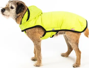 Obleček pro psa Samohýl Exclusive Trekky Lux Neon 80 cm zelená