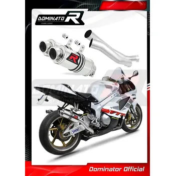 Výfuk pro motocykl Laděný výfuk DOMINATOR Honda VTR 1000 SP1 00-01 KULATÉ KONCOVKY KRÁTKÉ GP1