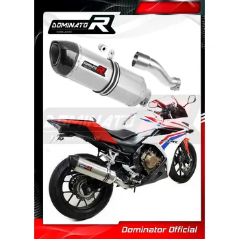 Výfuk pro motocykl Laděný výfuk DOMINATOR HONDA CBR500R 16-19 koncovka HP1