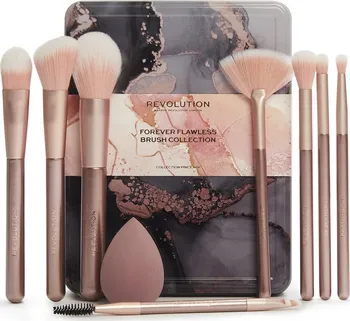 Kosmetický štětec Makeup Revolution Forever Flawless Brush Collection sada s pouzdrem