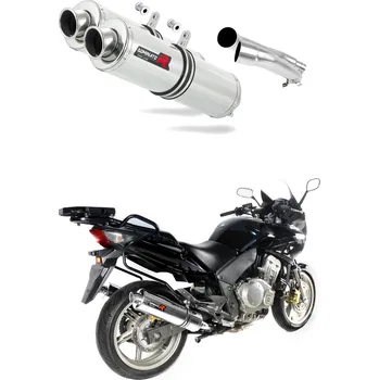 Výfuk pro motocykl Laděný výfuk DOMINATOR Honda CBF 1000 04-09 KULATÉ KONCOVKY STANDART