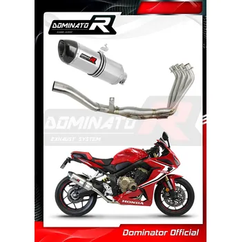 Výfuk pro motocykl Laděný výfuk DOMINATOR HONDA CBR 650R / F 2019- Kompletní systém koncovka HP1