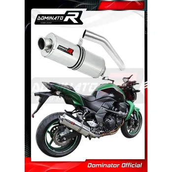 Výfuk pro motocykl Laděný výfuk DOMINATOR Kawasaki Z750 07- OVÁLNÁ KONCOVKA