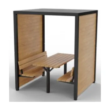 Zahradní lavice HTI Cyklopřístřešek Vario I KA-C1017 Typ ukotvení: klasické (šrouby), Barva konstrukce: hnědá komaxit (RAL 8017)