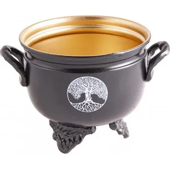 Vonná tyčinka Kadidelnice kotlík kovový Strom života