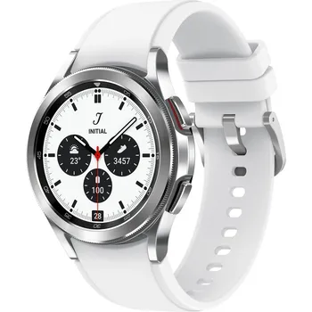 Samsung Galaxy Watch 4 LTE Classic 42 mm stříbrné Chytré hodinky Samsung Galaxy Watch 4 LTE Classic 42 mm stříbrné