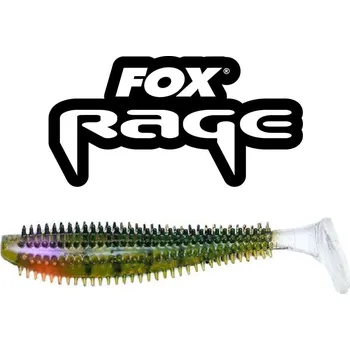 Umělá nástraha Fox Rage - Gumová nástraha Spikey shad ultra UV 9cm - Stickleback - VÝPRODEJ