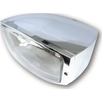 Osvětlení pro motocykl HIGHSIDER moto přední světlo EGON chrom