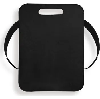 Městský batoh Eggo McLennan kožený batoh Černá