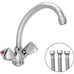 Slovarm - BE.1840.A - Baterie dřezová směšovací pro ohřívače vody, beztlaková, ramínko kulaté - 480000