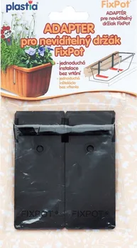 Držák na květináč a truhlík Plastia Fixpot adaptér k držáku truhlíku 2 ks