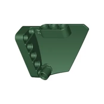 Stavebnice LEGO 64394 Dark Green Technic, Panel Fairing #13 Large Short Smooth, Side A (Tmavě zelená Technic, panelová kapotáž #13 velká krátká hladká, strana A)