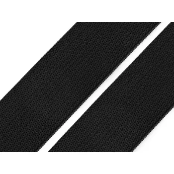 Pruženka tkaná šíře 25 mm, barva 2 černá