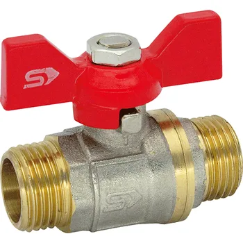 Ventil Slovarm KE-250 - Kohout kulový M/M motýl DN20 3/4" - 400062