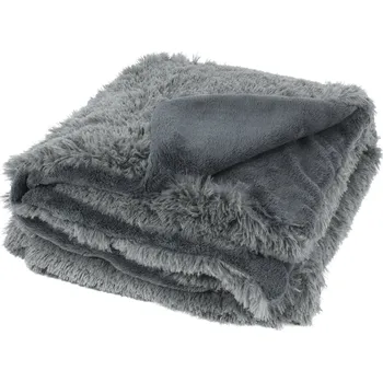 Dětská deka Deka dvouvrstvá 200 x 155 cm SOFT šedá