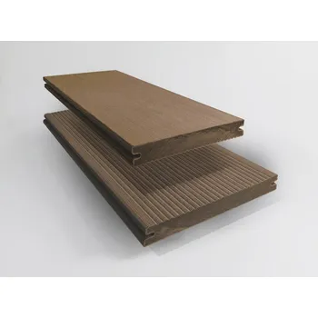 Terasové prkno Terasové prkno Twinson massive 9360, rozměr 140*20*6000mm - odstín 504 kůra Objednat délku: 4000mm