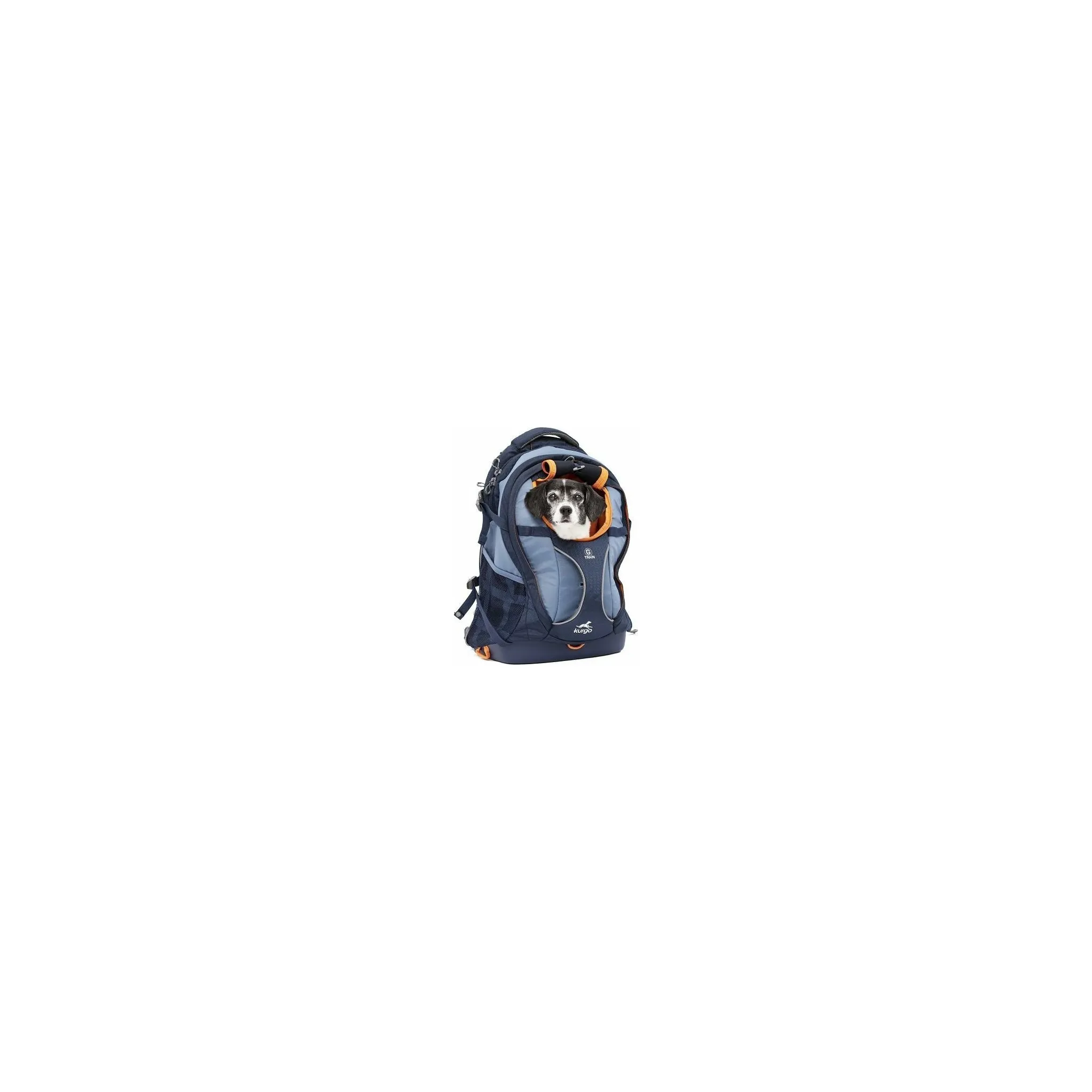 Fotografie 3 - Psí batoh Kurgo G-Train Dog Carrier Backpack 53,34 x 33,02 x 25,4 cm tmavě modrý